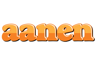 Aanen orange logo