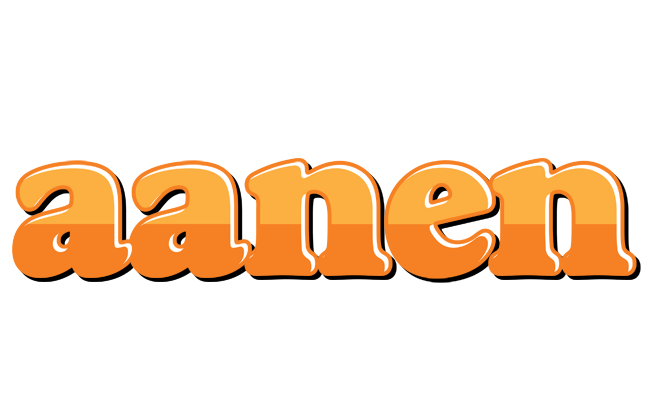 Aanen orange logo