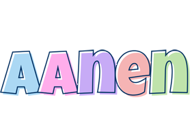 Aanen pastel logo