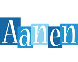 Aanen winter logo