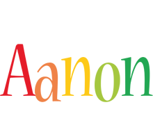 Aanon birthday logo