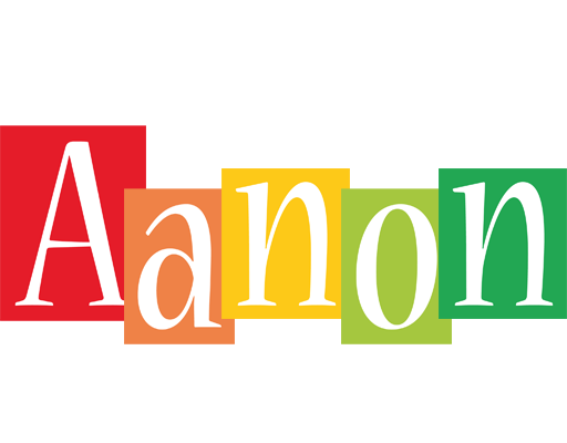 Aanon colors logo