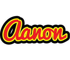 Aanon fireman logo