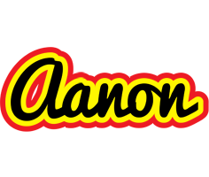 Aanon flaming logo