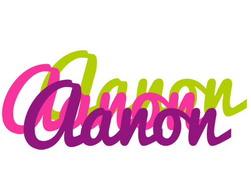 Aanon flowers logo