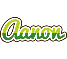 Aanon golfing logo