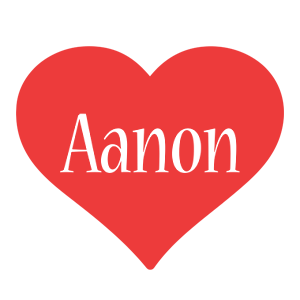 Aanon love logo