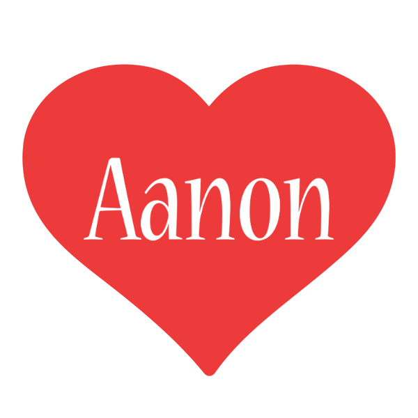 Aanon love logo