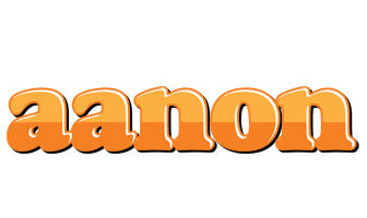 Aanon orange logo