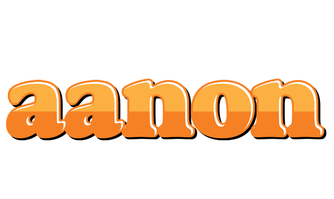 Aanon orange logo