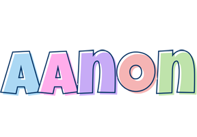 Aanon pastel logo