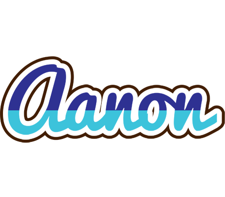 Aanon raining logo