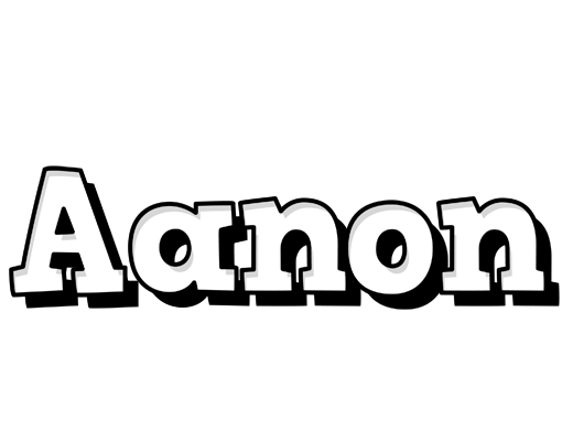 Aanon snowing logo