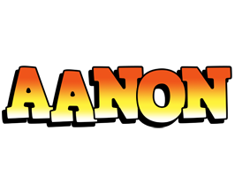 Aanon sunset logo