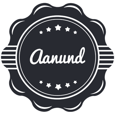 Aanund badge logo