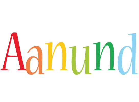 Aanund birthday logo