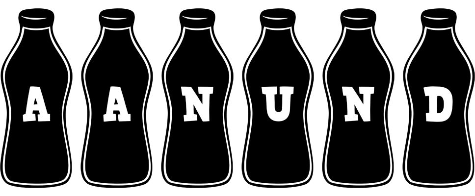 Aanund bottle logo