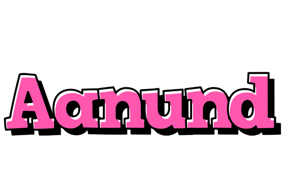 Aanund girlish logo