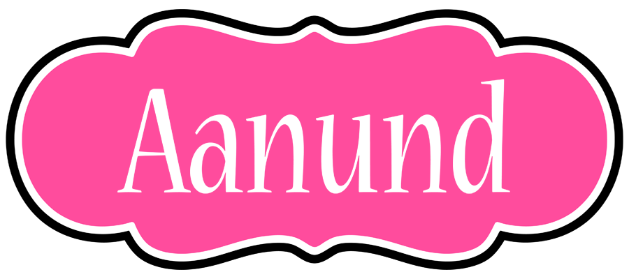 Aanund invitation logo