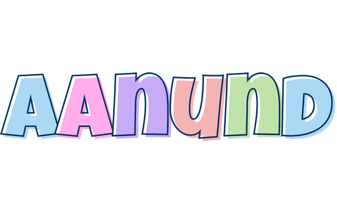 Aanund pastel logo