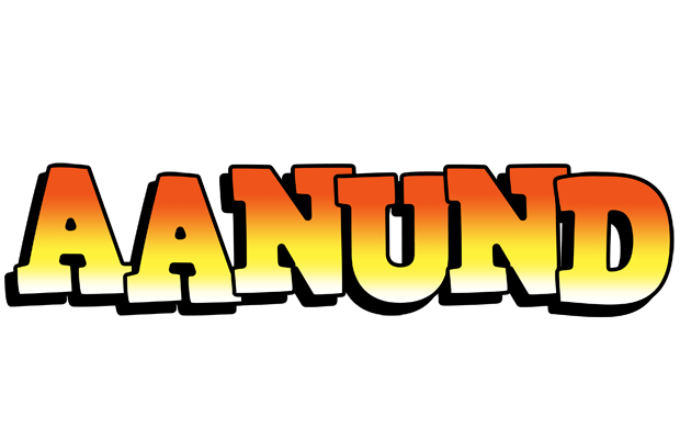 Aanund sunset logo