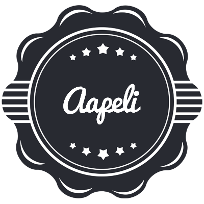 Aapeli badge logo