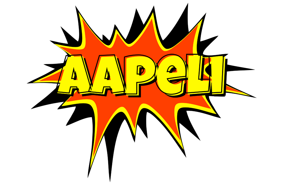 Aapeli bazinga logo