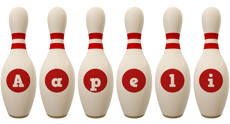 Aapeli bowling-pin logo