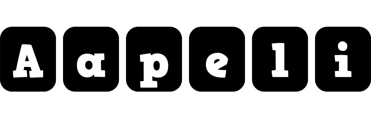 Aapeli box logo