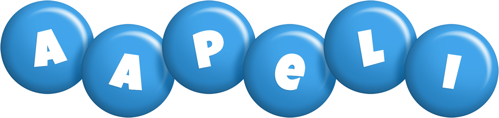 Aapeli candy-blue logo
