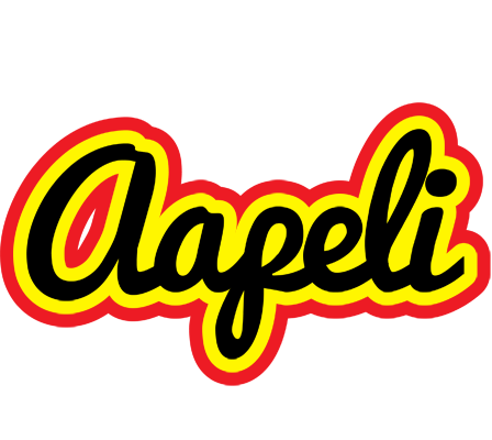 Aapeli flaming logo