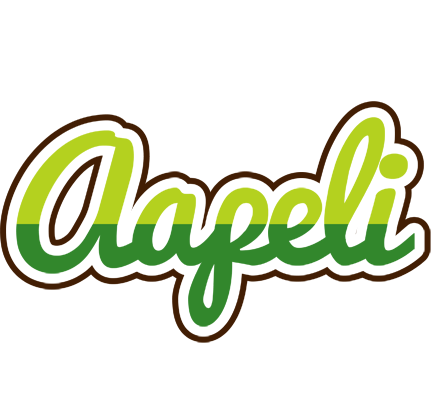 Aapeli golfing logo