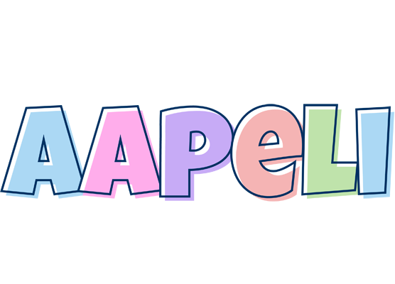 Aapeli pastel logo