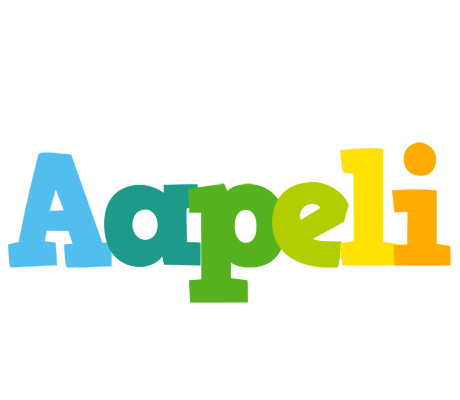 Aapeli rainbows logo
