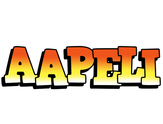 Aapeli sunset logo