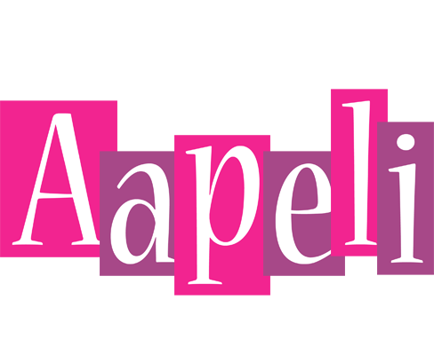 Aapeli whine logo