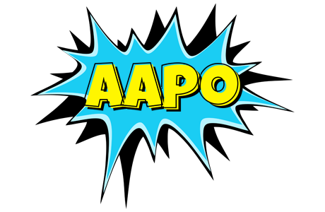 Aapo amazing logo