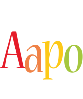 Aapo birthday logo