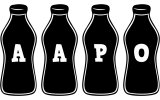 Aapo bottle logo