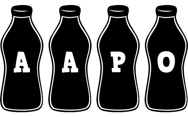 Aapo bottle logo