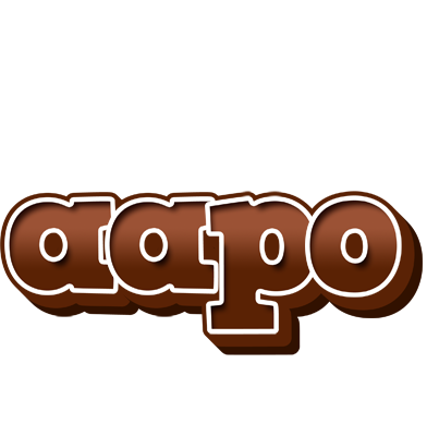 Aapo brownie logo