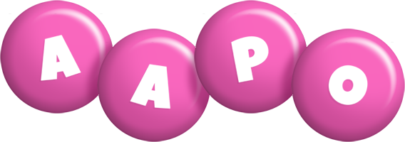 Aapo candy-pink logo