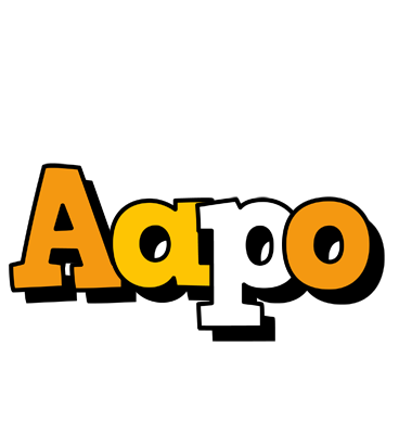 Aapo cartoon logo