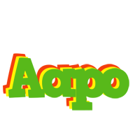 Aapo crocodile logo