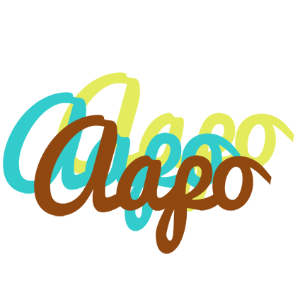 Aapo cupcake logo