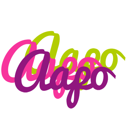 Aapo flowers logo