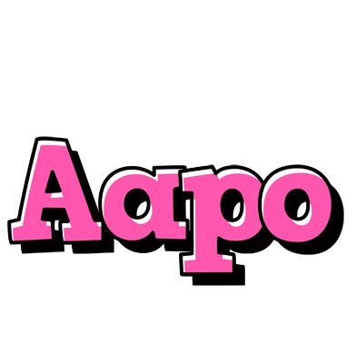 Aapo girlish logo