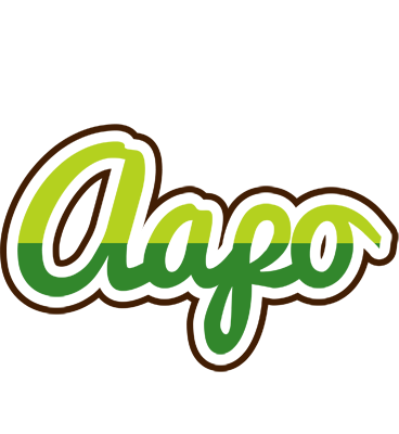 Aapo golfing logo