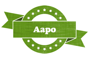 Aapo natural logo