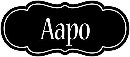 Aapo welcome logo